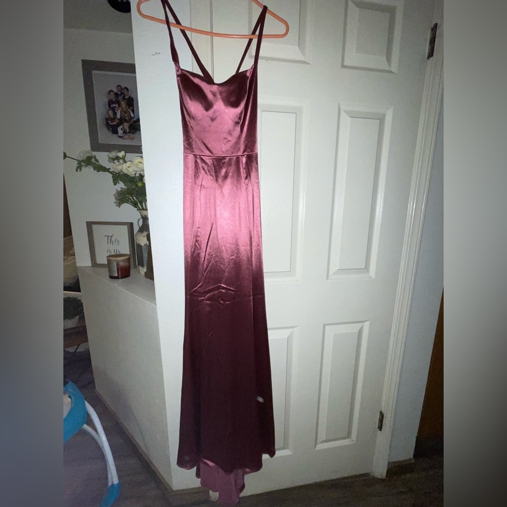 Purple formal/prom dress